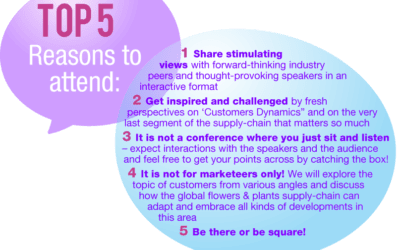 Floriforum 2019: Top 5 reasons to attend!